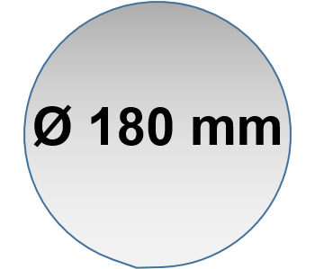 Ø180mm-Enkelwandig-Staal-2mm-Zwart